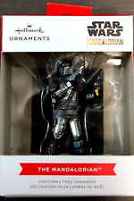 NIB 2022 Hallmark Star Wars The Mandalorian Christmas Ornament NEW IN BOX picture