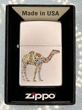 2023 Colorful Cheerful Camel Chrome Zippo Lighter NEW picture