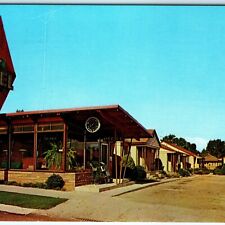 c1950s Cedar City, UT Knell Motel Hwy 91 Mid Mod MCM Sign Chrome Photo PC A152 picture