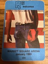 1985 BORN IN THE USA OTTO PATCH STICKER TICKET PASS PROMO VTG BRUCE SPRINGSTEEN picture