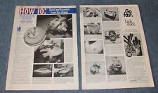 1971-73 Ford Mustang Detail and Assemble Front Disk Brakes How-To Tech Article picture