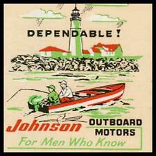 Johnson Outboard Motors For Men Who Know Fridge Magnet picture