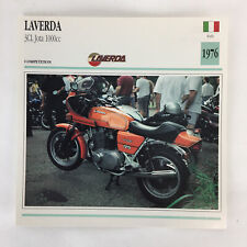 Laverda 3CL Jota 1000cc - 1976 Spec Sheet Info Card  picture