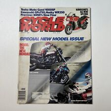 Cycle World Magazine January 1984 - Kawasaki GPz750, Husqvarna WR250 picture