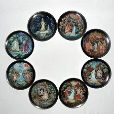Russian Plates Complete Set of 8 