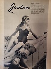 Jantzen Bathing Suit 1948 Print Ad Du Magazine Swiss Women Bikini Sunglasses picture
