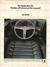 1969 Pontiac Grand Prix Vintage Magazine Ad picture