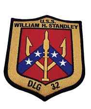 DLG/CG-32 USS William H. Standley Patch – Sew On, Navy picture