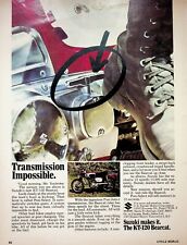 1968 Suzuki Bearcat KT120 Motorcycle Posi-Select Transmission - Vintage Ad picture