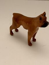 Vintage Mid Century Folk Art Carved Bull Mastiff Wood Dog picture