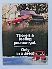 1985 Jeep 8 Page Vintage JEEPS Original Print Ad-8.5 x 11