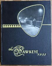 1955 UNIVERSITY OF IOWA HAWKEYE COLLEGE YEARBOOK VERY NICE V2 picture