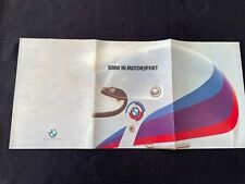 1979 BMW Motorsport 3.0 CSL CSi Si 320i Catalog Rare M Car Racing Sales Brochure picture