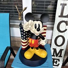 Disney Parks Mickey Mouse American Flag 22” Big Fig Americana Costa Alavesos picture
