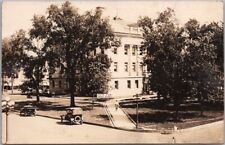 Vintage 1919 Real Photo RPPC Postcard Court House / 