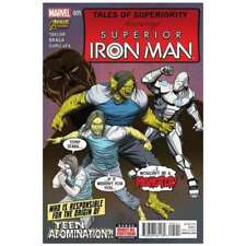 Superior Iron Man #5 in Near Mint condition. Marvel comics [z} picture