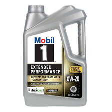 Mobil 1 Extended Performance Full Synthetic Motor Oil 0W-20, 5 Quart picture