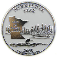 Minnesota State Quarter Magnet by Classic Magnets picture