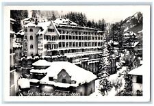 1952 Hotel Bellevue Building Badgastein Austria RPPC Photo Vintage Postcard picture