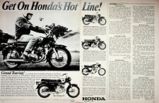 1968 Honda Touring Motorcycles 175 160 305 450 - 2-Page Vintage Ad picture