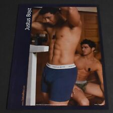 2005 Print Ad Justus Boyz Underwear Weight Scale Locker Room Art Fashion Style picture