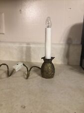 Vintage Mini Brass Pineapple Lamp Tested & Works (See Pics) picture