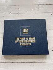 GM The First 75 Years of Transportation Products General Motors Employee Letter  picture