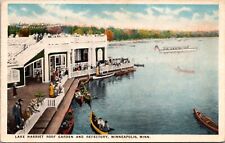 Postcard Lake Harriet Roof Garden and Refectory in Minneapolis, Minnesota picture