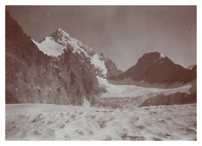 Switzerland, Valais Alps, White Dent, Vintage Print, circa 1900 Vintage Print picture