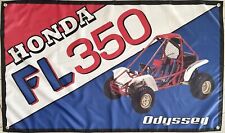 Honda FL350 3x5ft FLAG BANNER DRAPEAU MAN CAVE GARAGE picture