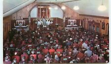 Postcard MI Houghton Lake Catholic Church Hunter's Mass unused 2863 picture