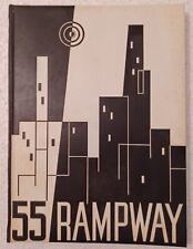 book - 1955 Rampway, Yearbook Atlanta Division Univ of Georgia, very good picture