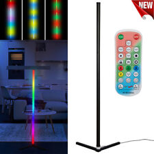LED Corner Floor Lamp Living Room Bedroom Modern Home Decor RGB Floor Lamp USA picture