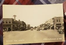 RARE Antique RPPC of Grand Avenue North In Spencer, Iowa. 1915. picture