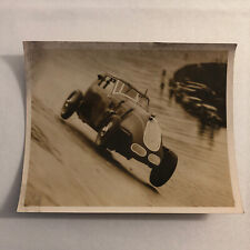 Press Photo Photograph George Eyston Land Speed Record Racing Car Brooklands picture