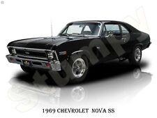1969 Chevrolet Nova SS  Metal Sign 9