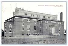 1912 Exterior Gymnasium Wheaton Seminary Norton Massachusetts MA Posted Postcard picture