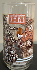 1983 Lucas Film Burger King Return of the Jedi Drinking Glass 5 1/2” picture