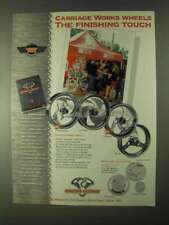 1999 Biker's Works Carriage Works Wheels Ad - Hurricane picture