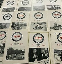 12x 1969 Vincent HRD Motorcycle Club Journals MPH Magazines full year  picture