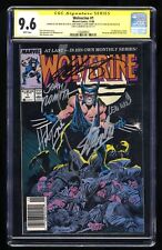 Wolverine (1988) #1 CGC NM+ 9.6 SS Signed 5X Stan Lee Romita Trimpe Claremont picture