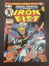 Marvel Premiere #15 First Appearance Iron Fist Bronze Age picture
