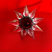 Vintage 1930's C6 Matchless Wonder Star Christmas Clear, Red Center Non-working picture