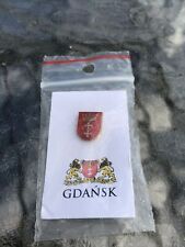 Gdańsk Poland Collectors Metal Travel Lapel Pin picture