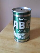 Vintage ABC ALE 12 oz Steel Pull Tab Beer Can~Garden State Brewing Company picture