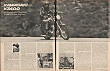 1979 Kawasaki KZ400 - 4-Page Vintage Motorcycle Road Test Article picture