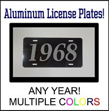1968 LICENSE PLATE Compatible with FORD CHEVROLET MUSCLE CAR HOT ROD YEAR BS picture