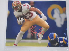 Christian McCaffrey of the San Francisco 49ers signed autographed 8x10 photo PAA picture