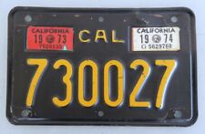 1963 -1970 CALIFORNIA MOTORCYCLE LICENSE PLATE BSA BMW TRIUMPH HARLEY NORTON AJS picture