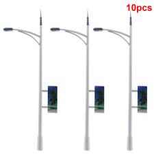 10-100pcs Model Railway Lamppost 1:50 Street Lights O Scale LEDs 22cm LNH25 picture